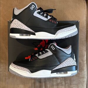 Jordan 3 Retro “Black Cement” size 12